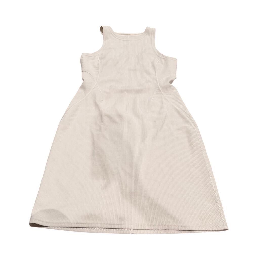 Lululemon Women's  Bone Ribbed Dress Size 10
